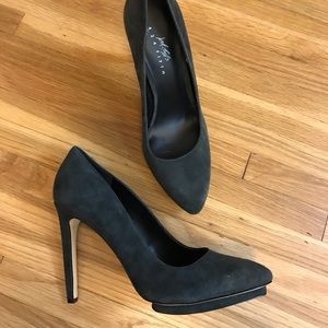 Lord & Taylor Suede Heels